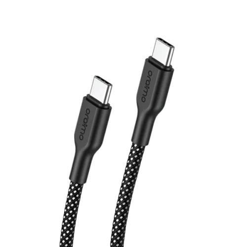 كيبل 1متر C-C قماش اسود من oraimo