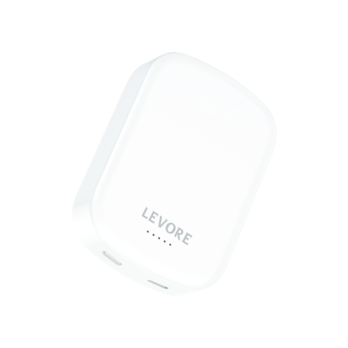 Portable charger with capacity of 10000 mah with MagSafe 15w pd 20w wireless charger, white color