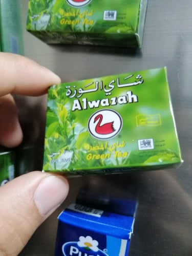 مغناطيس ثلاجة شاي الوزة أخضر