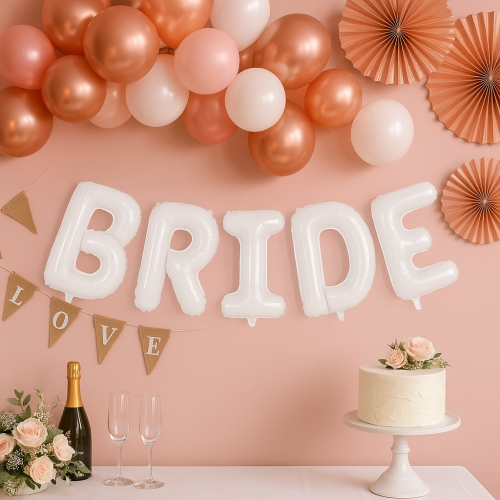 Bride لون أبيض