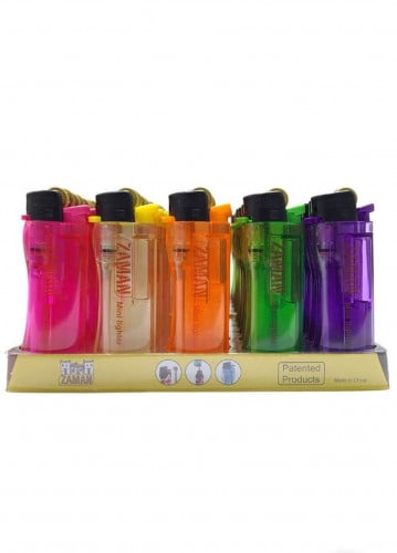 ولاعة زمان شفافة