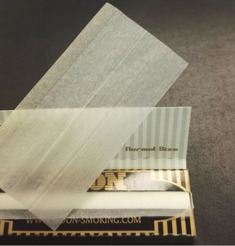 كرتون ورق لف مون الذهبي وسط ، Moon Gold Cigarette Rolling Papers