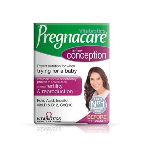 بريجناكير كونسبشن 30 قرص pregnacare conception