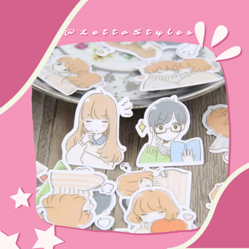 ملصقات 40 قطعة