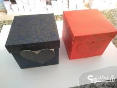 علب هدايا اشكال