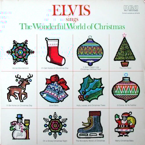 Elvis Presley ‎- Elvis Sings The Wonderful World Of Christmas