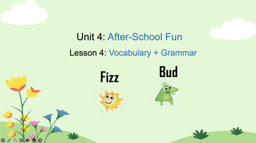 Top Goal - Unit 4 - Lesson 4 - Vocabulary - Gramma...