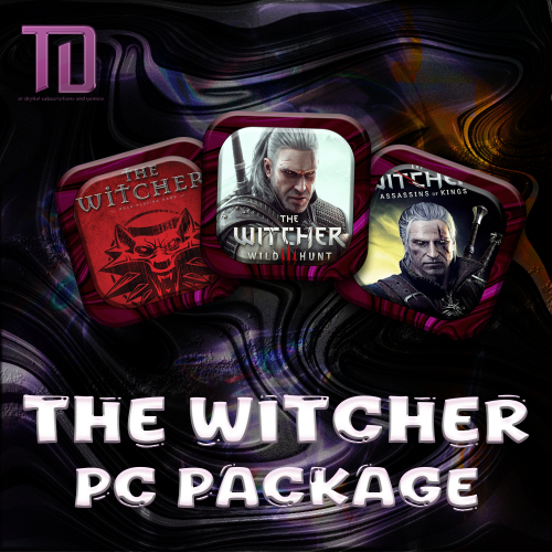 The Witcher 3 Goty + Witcher 2 + 1 ALL DLC بكج