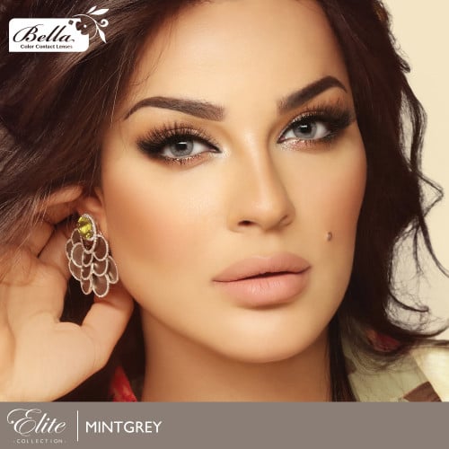 عدسات لاصقة بيلا MINT GRAY للزينة