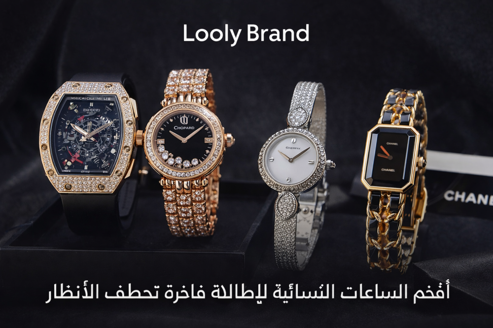 أفخم الساعات النسائية لإطلالة فاخرة تخطف الأنظار من Looly Brand