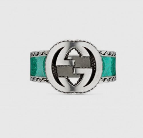 Gucci Ring With Interlocking G