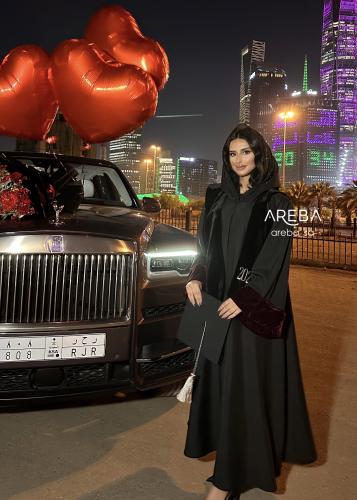 طقم عباية تخرج الروز