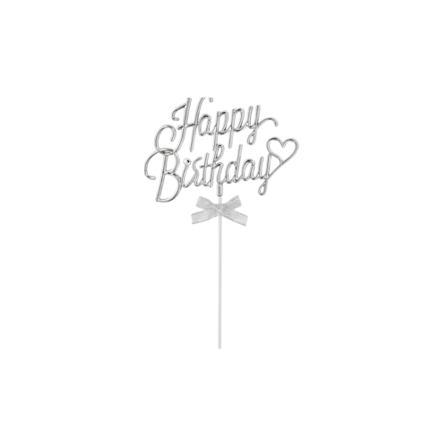 Happy Birthday cake topper