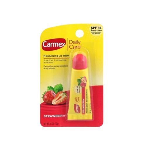 مرطب شفاه بعامل حماية 15 من كارميكس بالفراولة