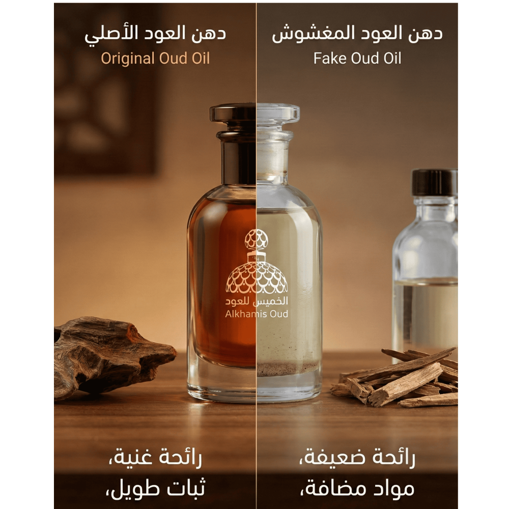 كيف تفرق بين دهن العود الأصلي والمغشوش؟
