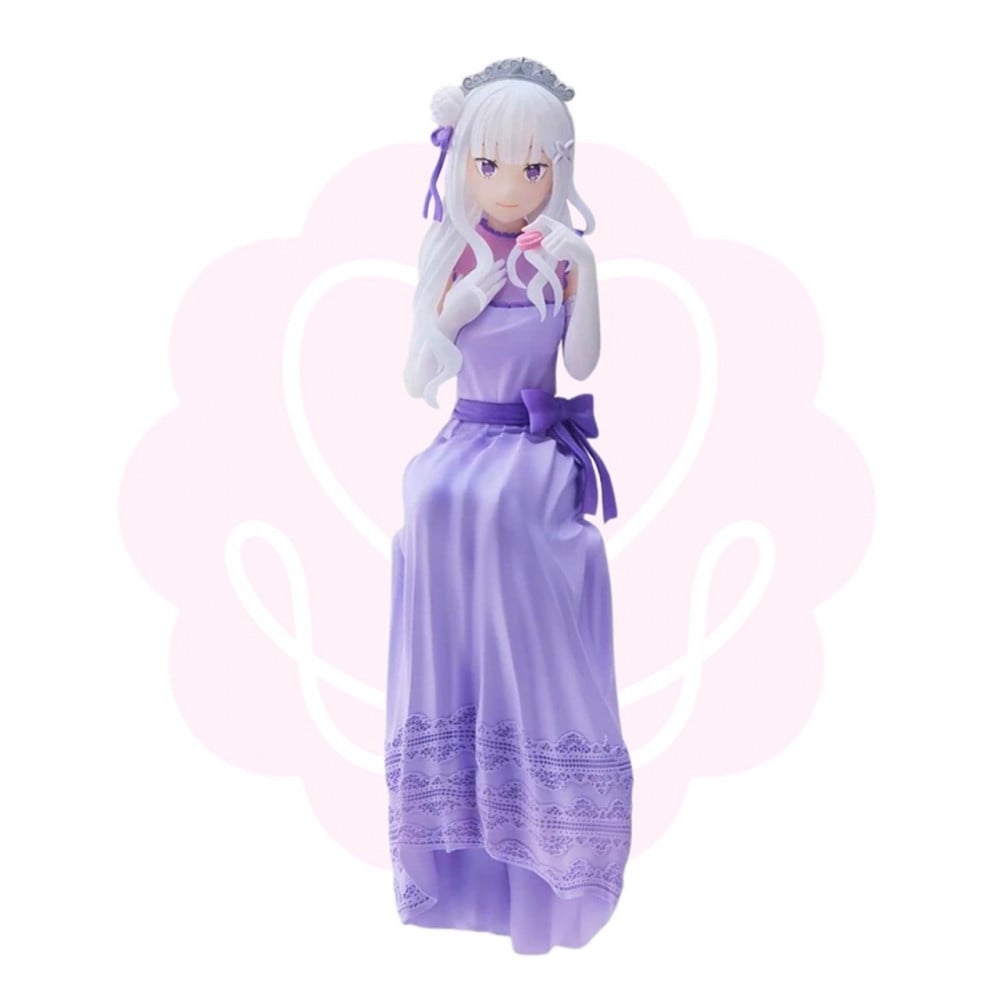 Re Zero Emilia Premium Chokonose Lost In Memories Party Dress