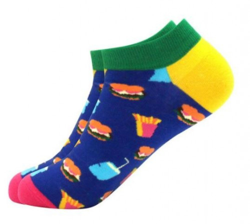 شراب البرجر الملون قصير