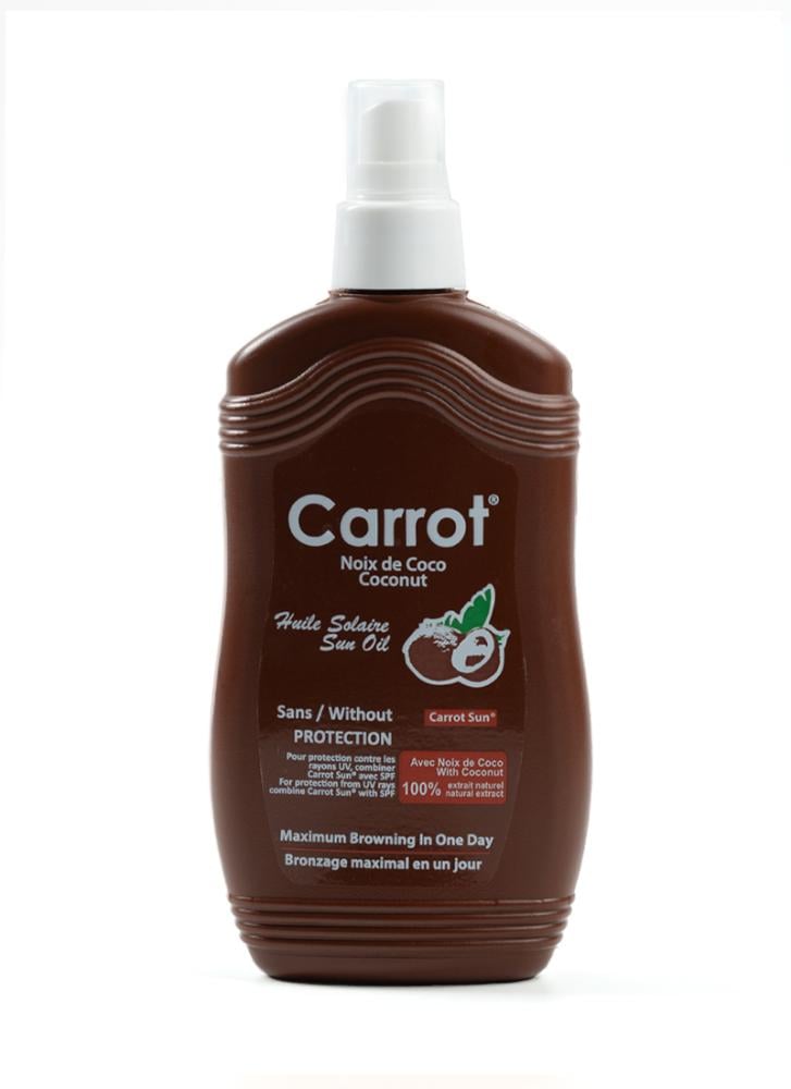 زيت كاروت صن كوكونت | Carrot Sun Coconut Tan Oil