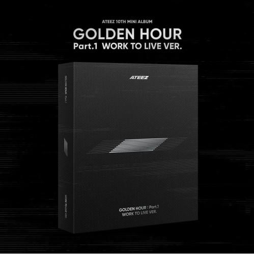 ATEEZ(에이티즈) 10TH MINI ALBUM [GOLDEN HOUR : Part.1 ‘WORK TO LIVE VER.']