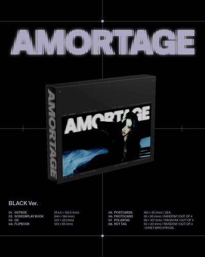 JISOO MINI ALBUM [AMORTAGE] (EXCLUSIVE EDITION)
