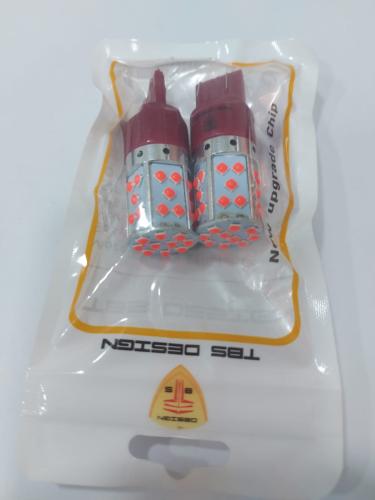 لمبات لد احمر كبس خطين LED