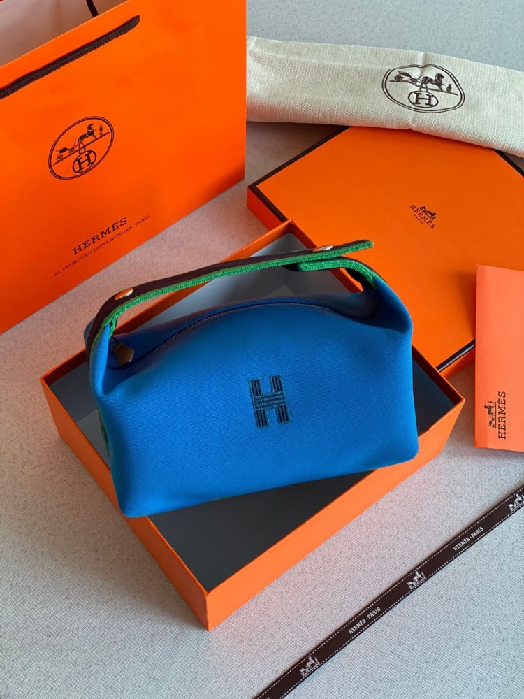 Hermes makeup sale bag