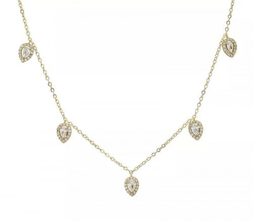 شوكر مطلي بالفضة/ ذهبي