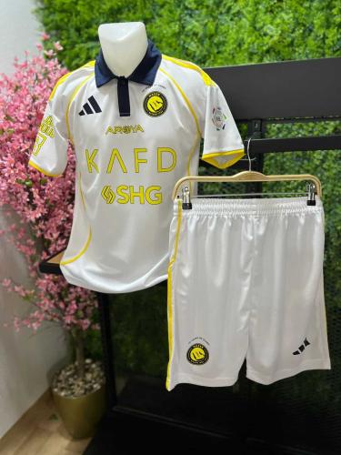 طقم النصر الجديد اللون الابيض 2025-متجر سين