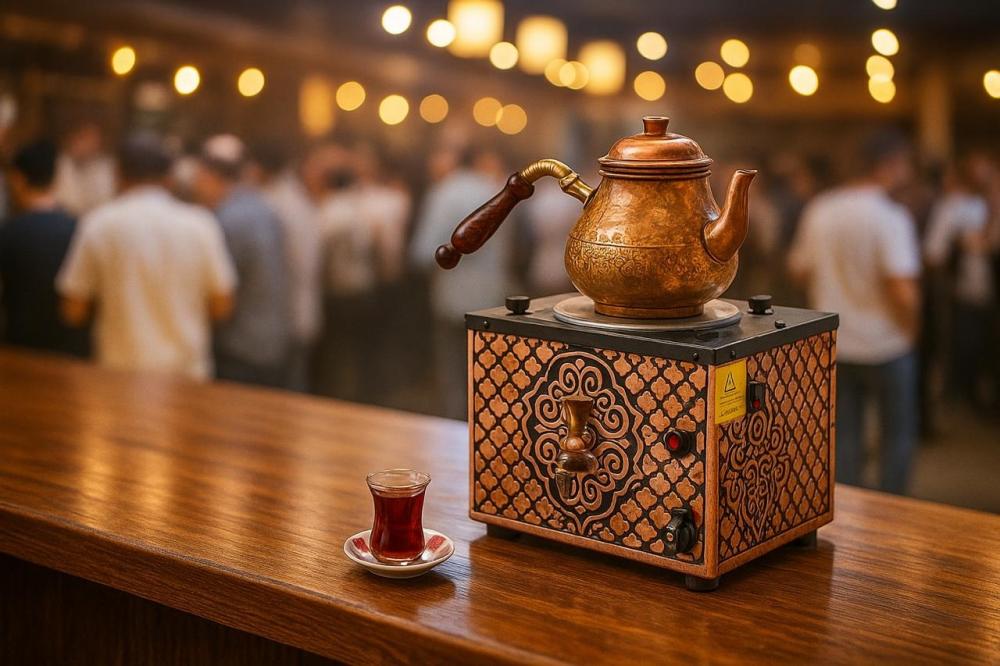 سماور شاي تركي