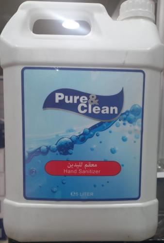 جل معقم لليدين 5 لتر Pure & Clean