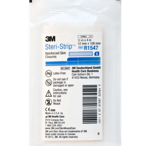 Steri-Strip لاصق 1547 بديل الخياطة 3M مقاس 100MM×1...