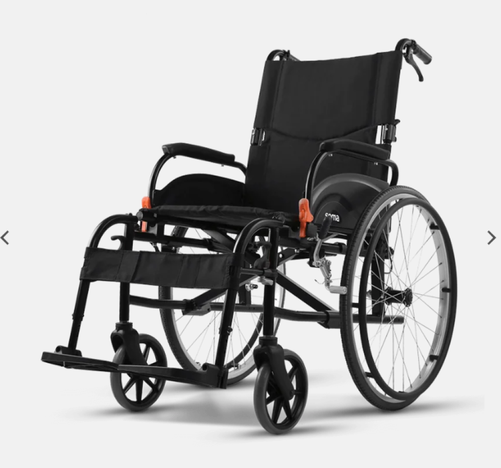 SOMA AGILE 20-inch Aluminum Wheelchair - alsharkh.com