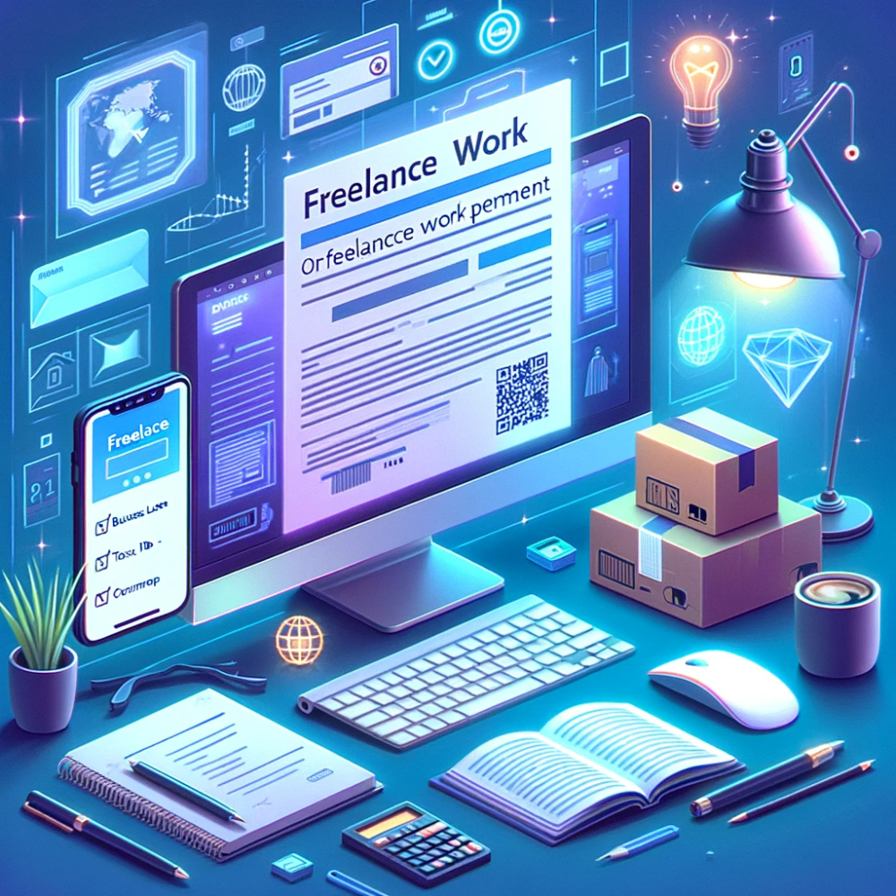 الحصول على وثيقة العمل الحر متجر إلكتروني