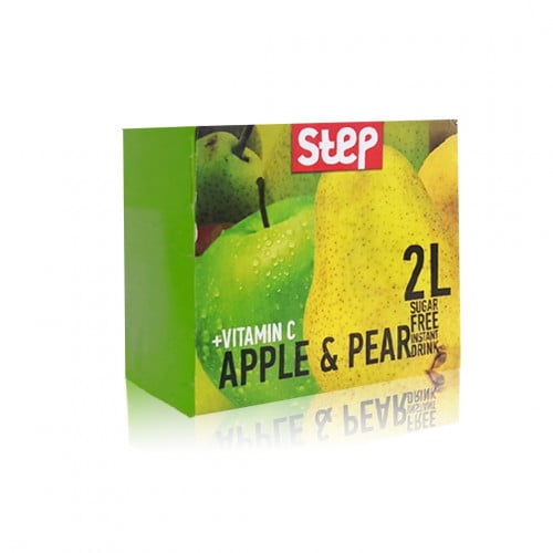 عصير STEP بكهة التفاح والكمثرى