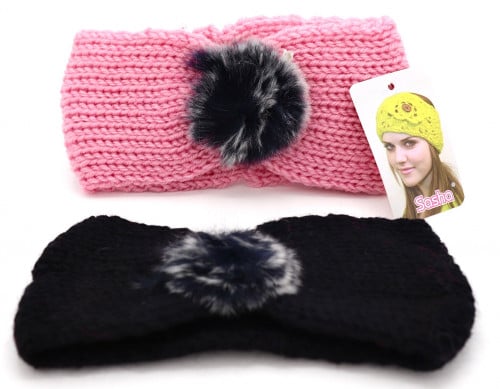 ربطة شعر صوف للاطفال متوفرة بعدة اللوان انيقه