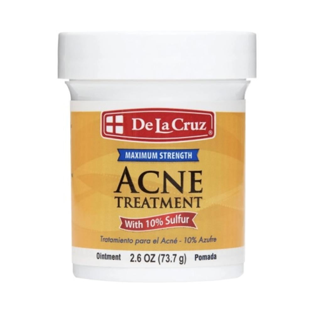 DE LA CRUZ ACNE TREATMENT WITH 10% SULFUR 73.7GM