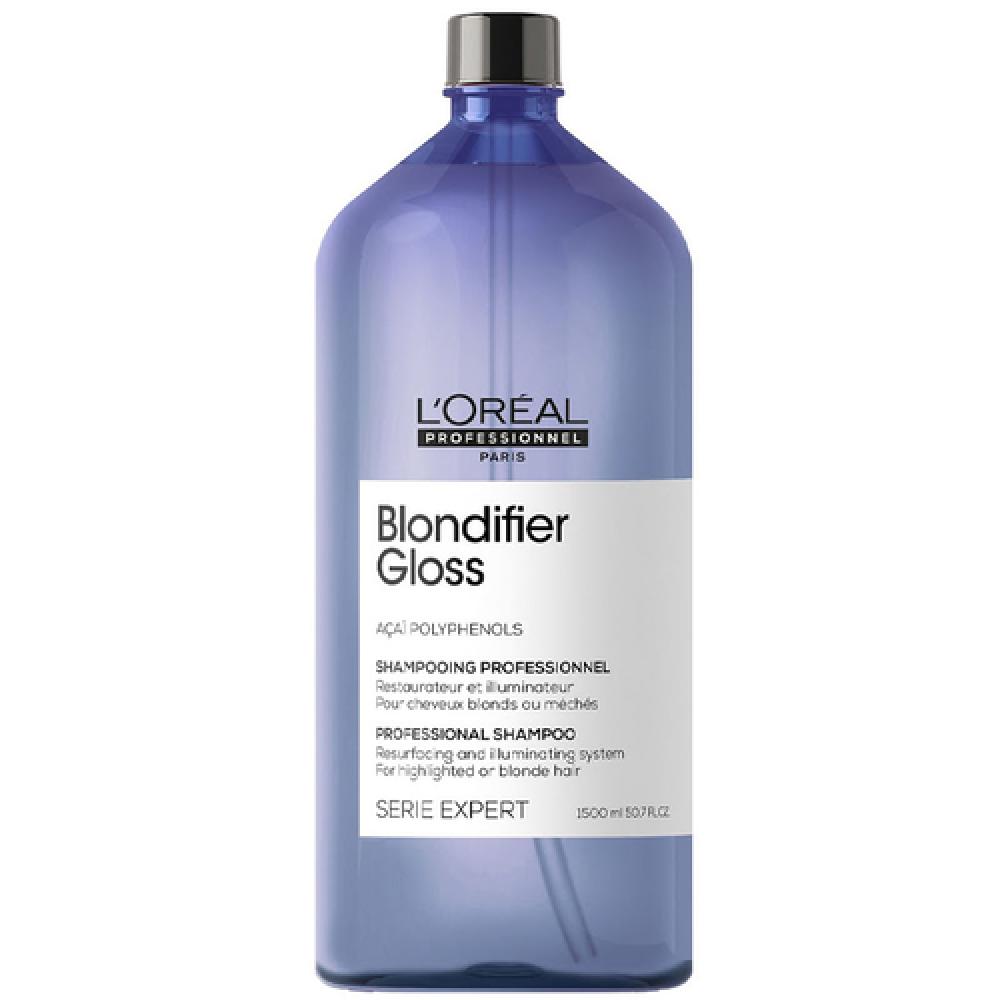 لوريال بروفسيونال بلونديفاير BLONDIFIER شامبو تعزيز اللون للشعر الأشقر و الهايلايت 1500 مل