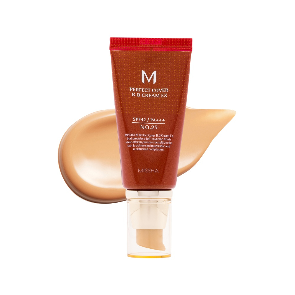 ميشا كريم أساس بي بي كريم مع واقي شمس SPF42 وورم بيج رقم 25 50مل