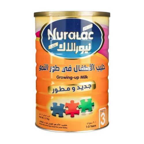 نيورالاك حليب الأطفال في مراحل النمو رقم 3 من 1-3...