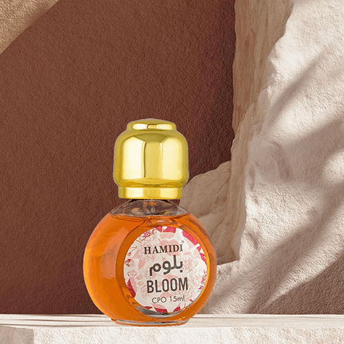 زيت عطري بلوم من حامدي مركز خالي من الكحول 15مل