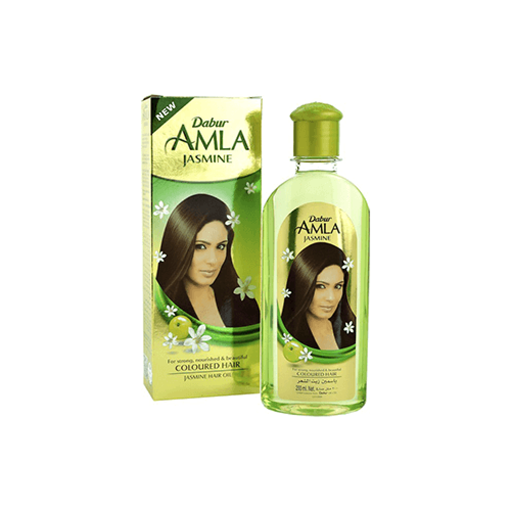 DABUR AMLA JASMINE HAIR OIL FOR COLORED HAIR 200ML