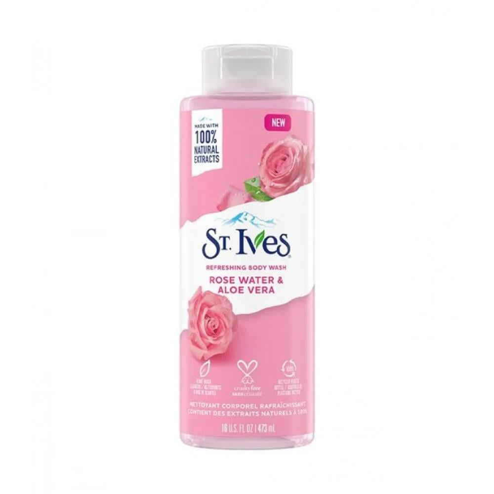 ST.IVES REFRESHING ROSE WATER AND ALOE VERA 473ML