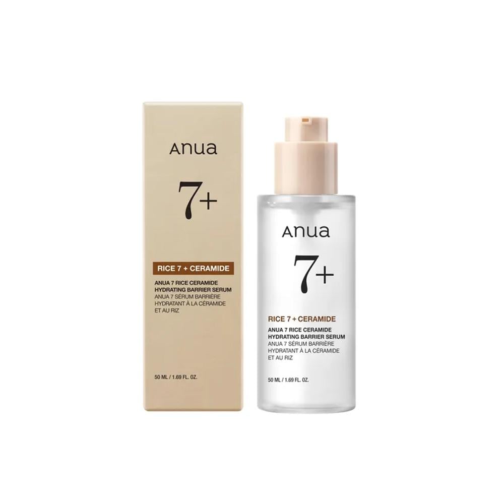 ANUA 7+ RICE 7 + CERAMIDE HYDRATING BARRIER SERUM 50ML