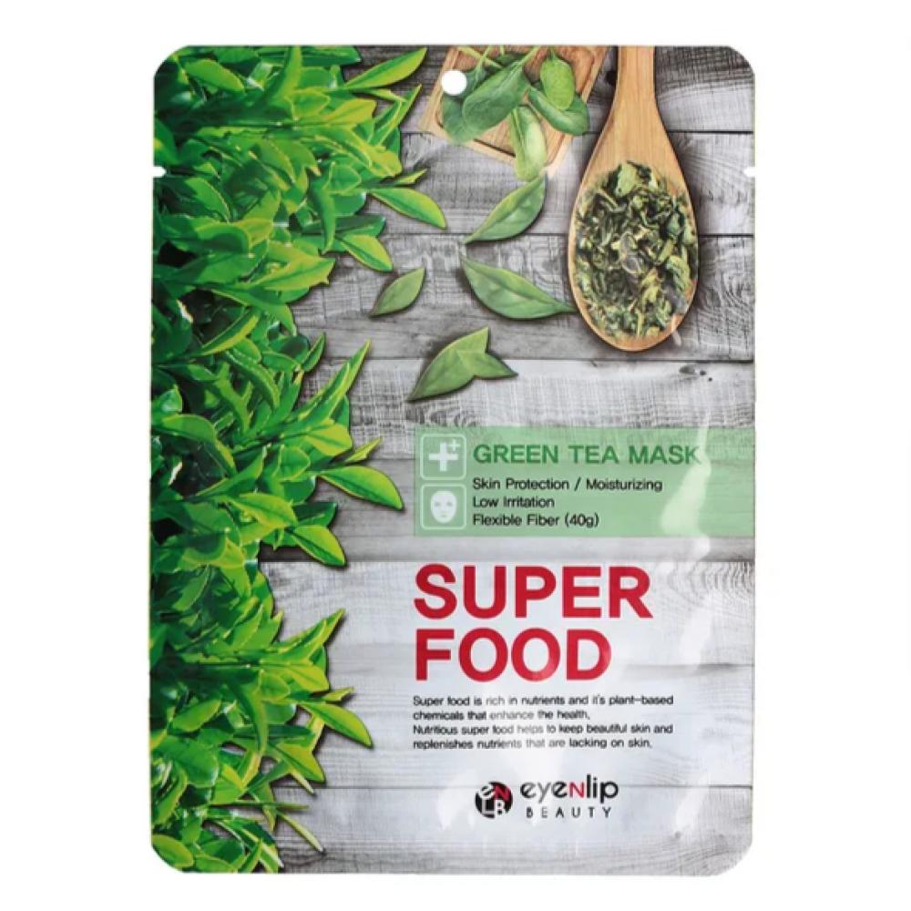 أي ان ليب سوبر فود قناع الوجه بالشاي الأخضر  لترطيب البشرة