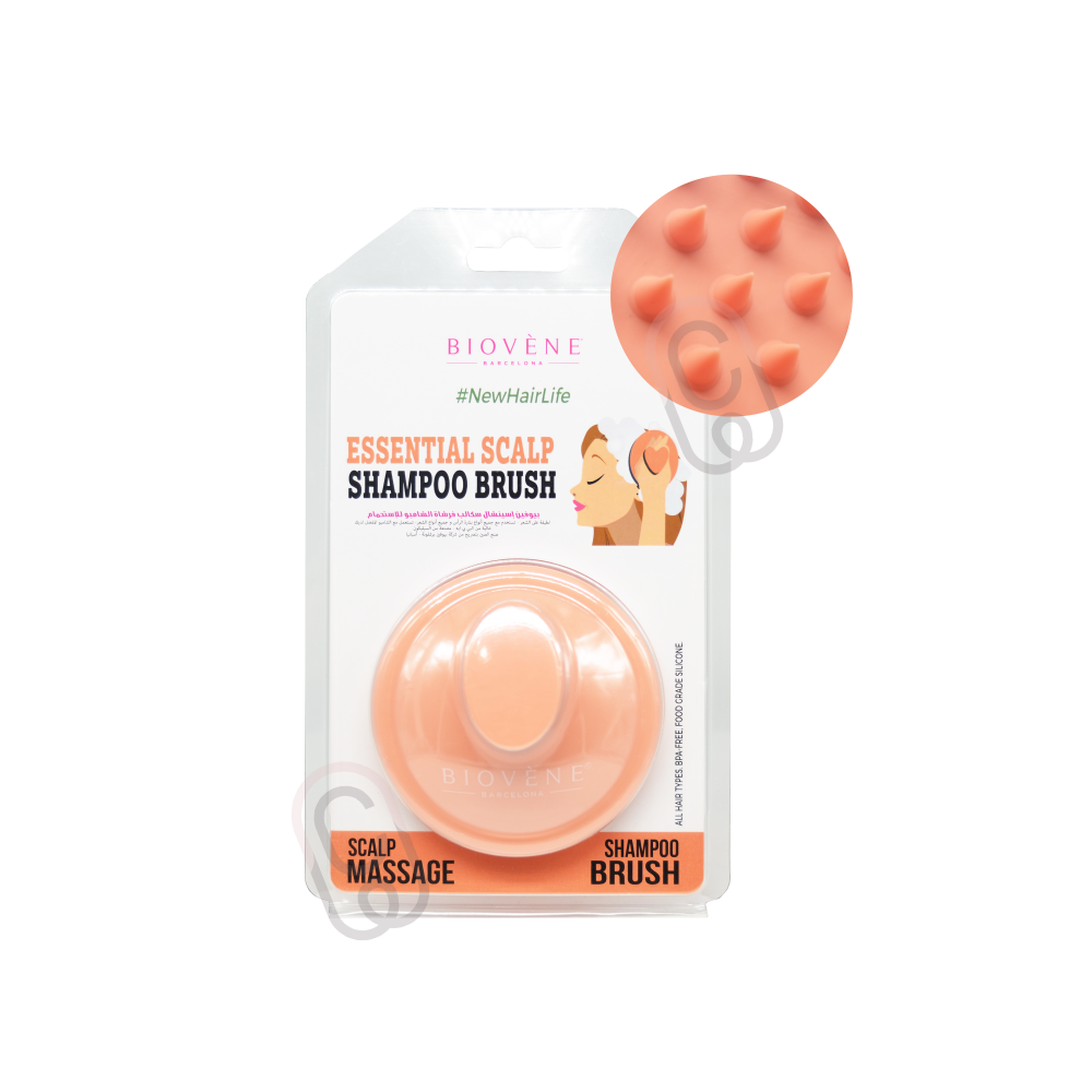 BIOVENE ESSENTIAL SCALP SHAMPOO BRUSH ORANGE