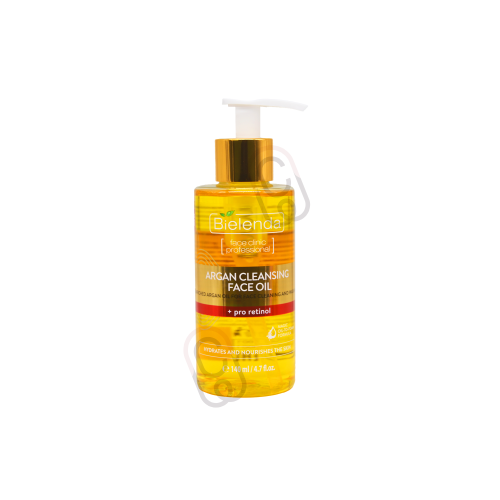 CLEANSING FACE OIL BIELENDA ARGAN WITH HYALURONIC ACID 140ML