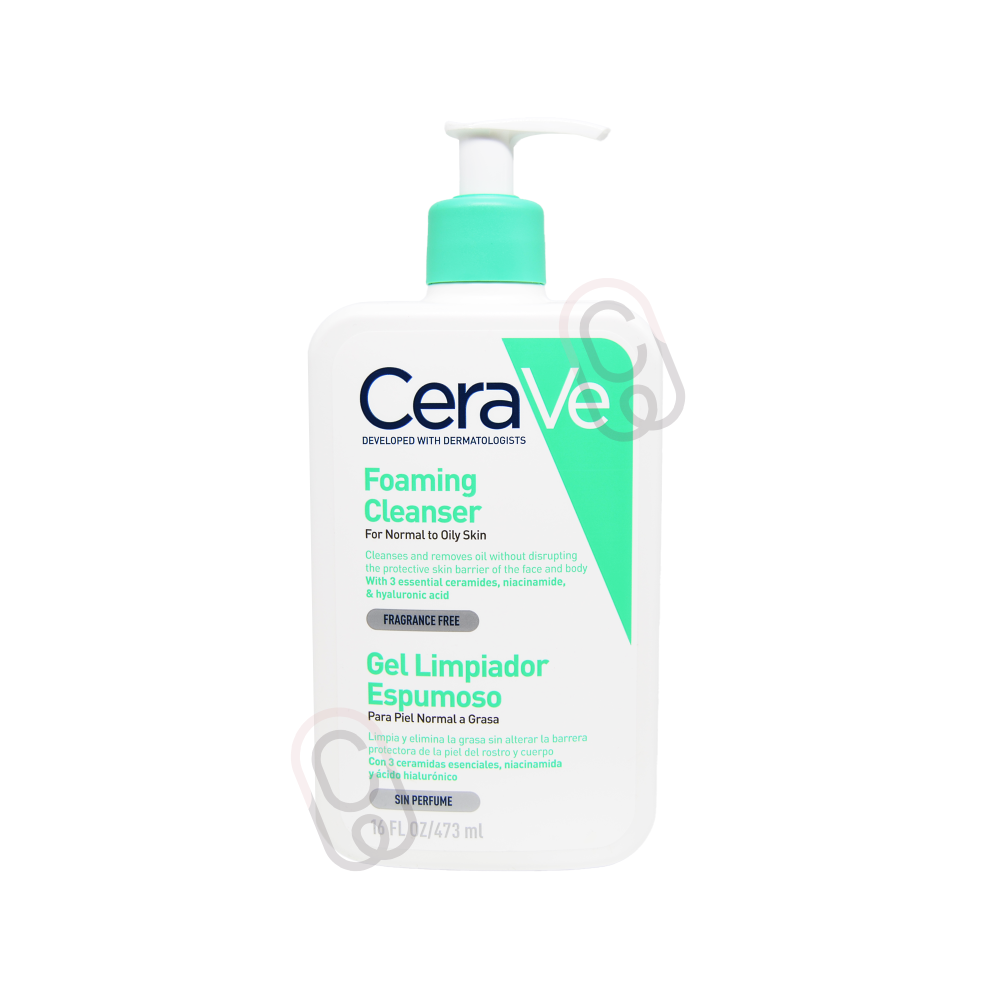 CeraVe Foaming Cleanser For Normal To Oily Skin 473Ml