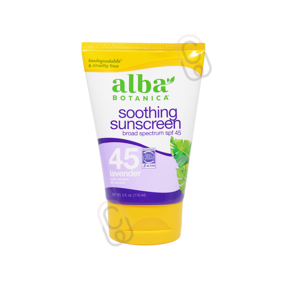 البا بوتنيكا واقي شمس  118 جم لافندر SPF45