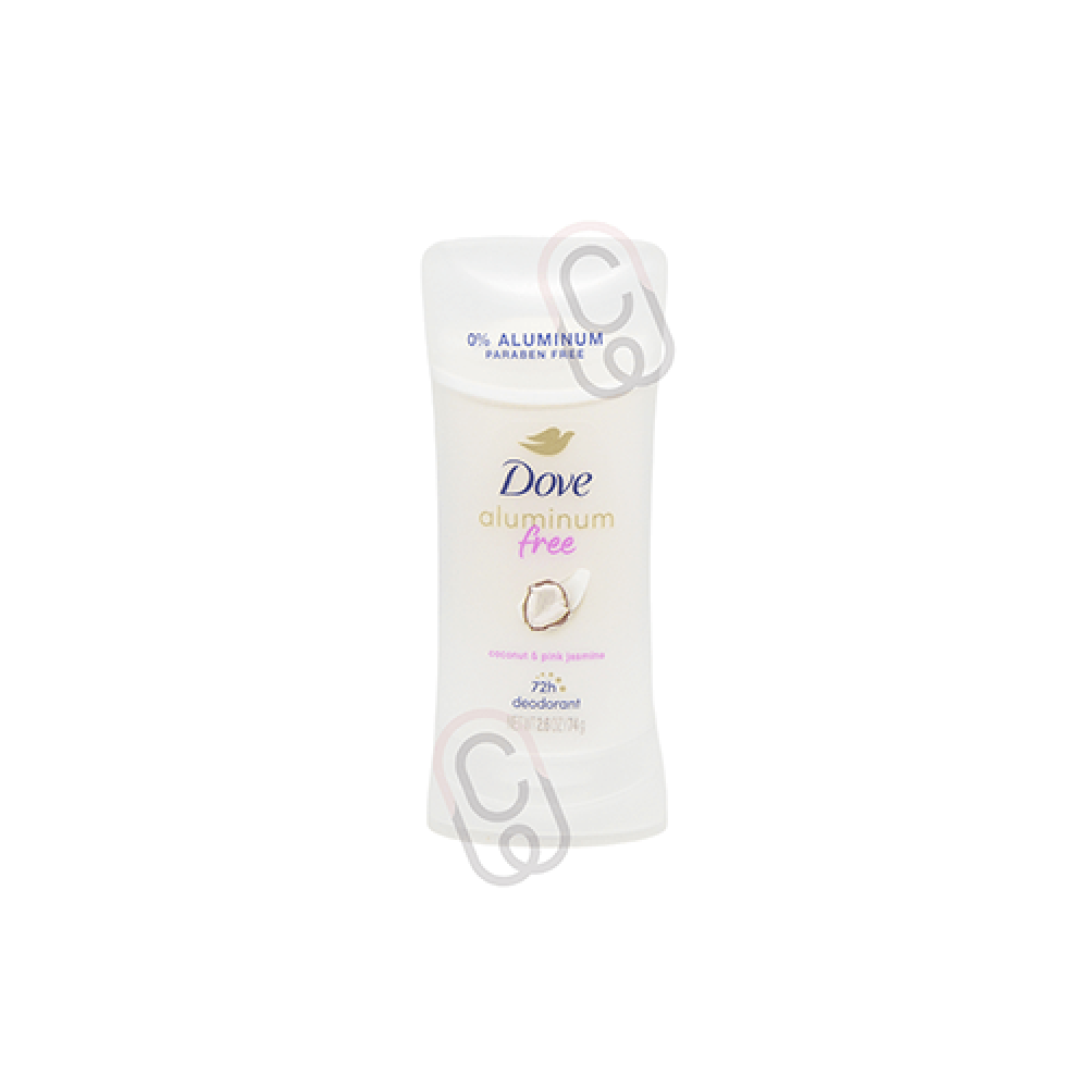 Dove Aluminum Free Deodorant Stick Coconut & Pink Jasmine 74gm