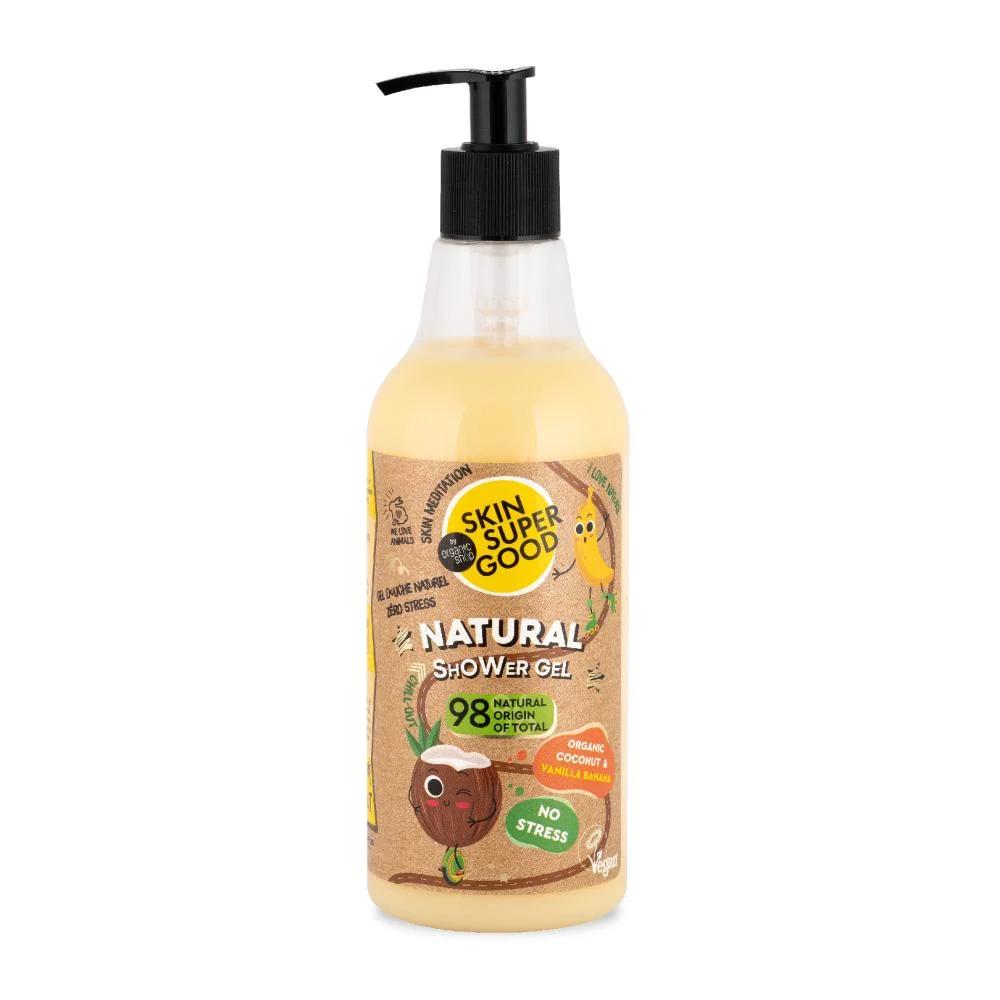 ORGANIC SHOP NATURAL SHOWER GEL WITH ORGANIC COCONUT AND VANILLA AND BANANA 500ML